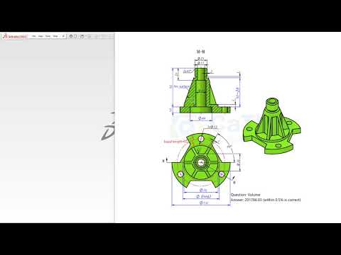 SolidWorks Practice/Exercise For Beginners - Basic Tutorial - Part Features (05 - L04 - A)