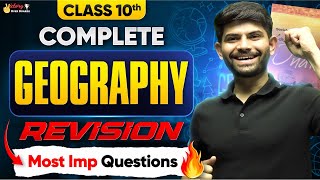 Live Marathon | Complete Geography Revision Class 10 SST | Session 2025 | Digraj sir