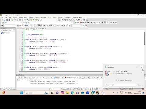 C++ Flow Control & Program Konversi Suhu - Erros Achmad Effendi_0924040104