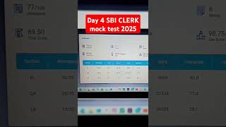 Day 4 sbi clerk mock test #sbiclerk #ibps #mocktest #sbiclerkmocktest #bankingexams #ibps #job #ssc