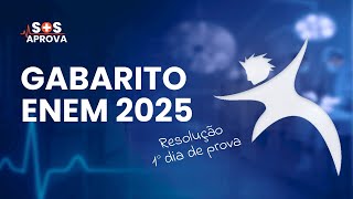 Resolução e gabarito do 1º dia do ENEM 2025 | Linguagens, Humanas e Redação