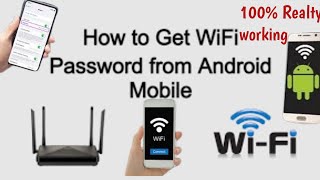 How to see WiFi Password // or how to look password in android mobile// Dasauti Technical