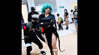 Kakashi has no roots 💀 #cosplay #kakashi #naruto #anime
