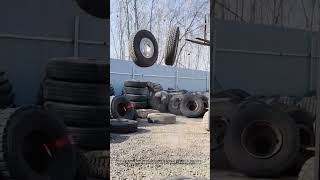 How to Stack Tires Like a Pro! #Shorts