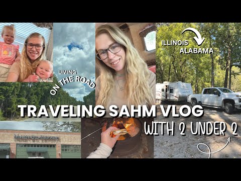 LIVING ON THE ROAD AS A SAHM / TRAVEL VLOG / 2 UNDER 2 