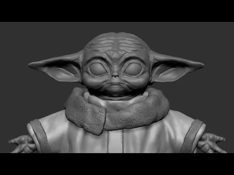 Esculpiendo Bb yoda