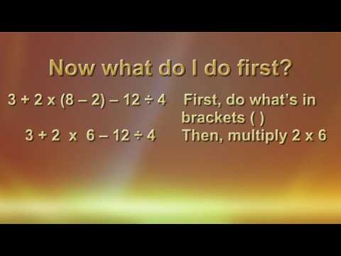 Order of Operations
