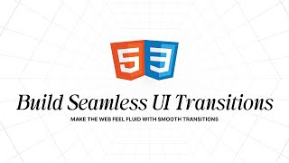 Seamless Page Transitions with the View Transitions API (Advanced HTML & CSS)