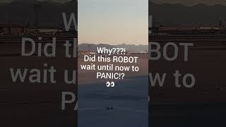 AI robot #robot on the airplane #AI #realrobot