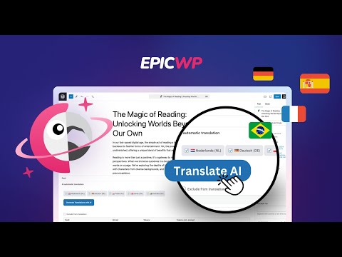 Polylang Automatic Translation Addon Plugin - Short Product Overview