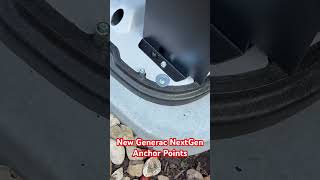 New Generac NextGen Anchor Points #backuppower #powersource #generac #diy #emergencypreparedness