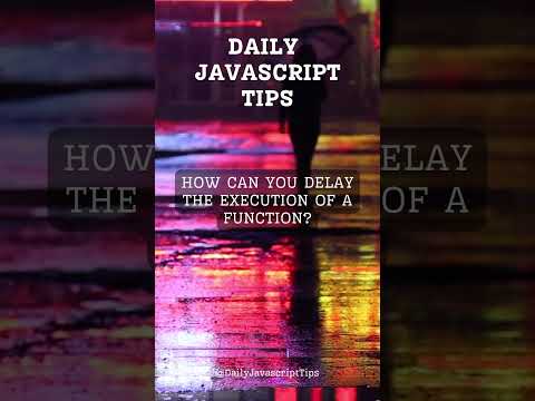 Delaying Function Execution in Programming