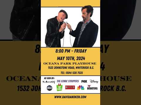 Citizen Hurricane! A music and comedy show May 10th White Rock BC