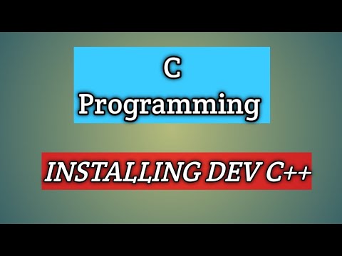 Installing DEV C++