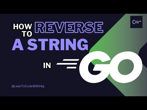 How to reverse a string in Golang