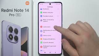 Redmi Note 14 Pro: Double Tap to Wake or Off Lock Screen