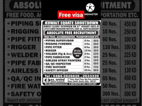 latest new vacancy Kuwait, today new vacancy Kuwait #kuwaitjob #gulfjobcenter