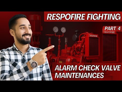 Fire Alarm Check Valve maintenance | Pump Maintenance (Part 4)