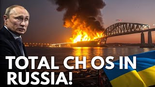 Putin in Panic: Ukraine Strikes Crimea Bridge Again!