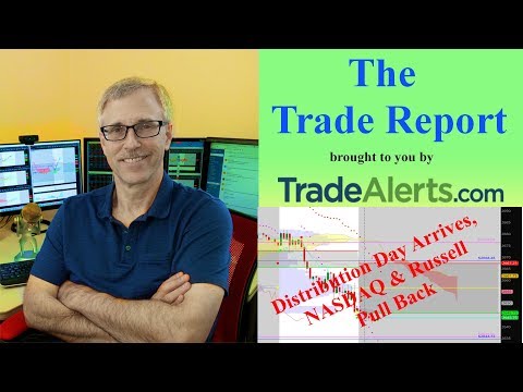 Distribution Day Arrives, NASDAQ and Russell Pull Back (The Trade Report 6-7-2018)