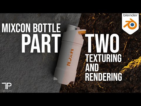Mixcon Bottle - 3D Modeling - Part 2 | Compatible with Blender 3.4