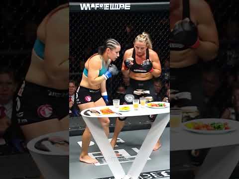 Wait! A short meal break 🍽️  #ufc #slap #aivideo #mma