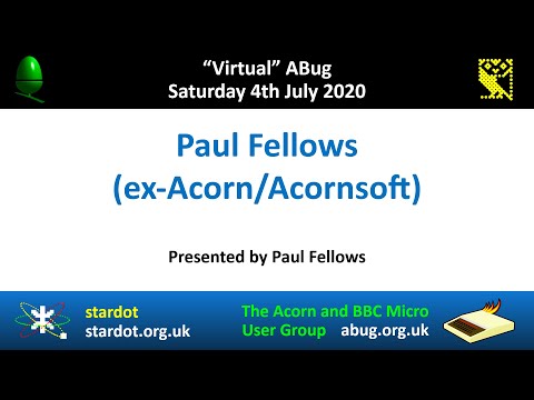 ABug 05: Paul Fellows (Acorn/Acornsoft) BBC Micro Electron Sphinx Adventure Project Arthur RISC OS