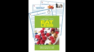 Instant Download   How to Eat Less