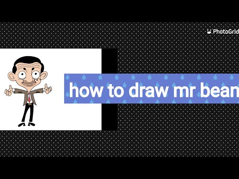 how to draw Mr. bean / Khawin's drawing