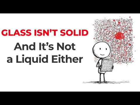 Why Glass Isn't Solid (Or Liquid)