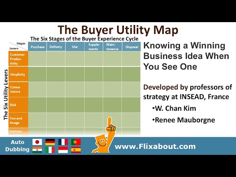 Knowing a winning business idea when you see one, Blue Ocean Strategy: The Buyer Utility Map