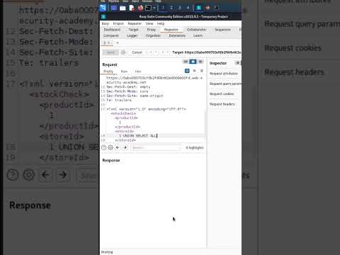 SQL Injection with Filter Bypass #hackingcode