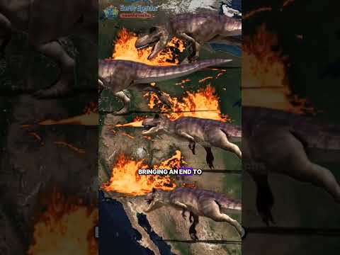 Who replaced the hegemony of the earth after the extinction of dinosaurs!