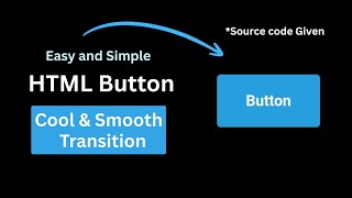 HTML simple Button with Cool & Smooth Transition | HTML Cool Button |  Button Animation @cuprumcoder