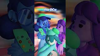 Creator vs OC 🚀🚌🏕️🌠#blender #animation #spacescouts