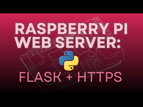 Python Web Hosting from Home: Raspberry Pi, Flask, and HTTPS (Step by Step Tutorial)