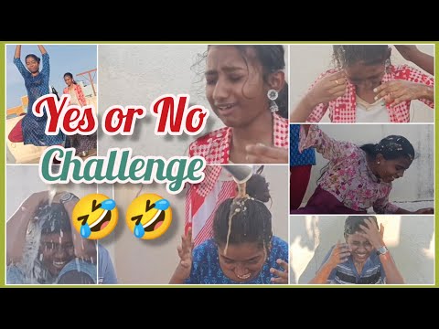 "YES or NO" challenge 🤣😂..gone wrong.😳 💯💯fun guarenteed..🤣🤣🤣