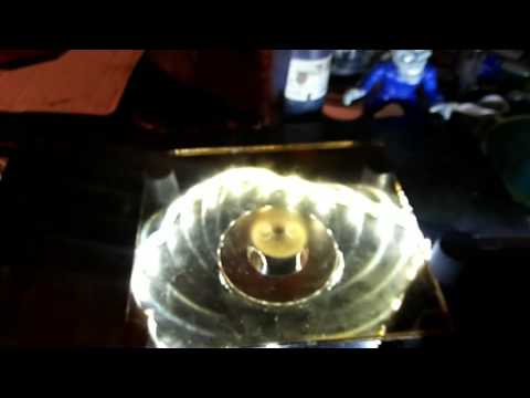 Half donut on its edge!