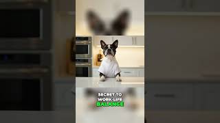 Finn Tech Influencer: Work-Life Balance Secret 😂 #TechHumor #WorkLifeBalance #DogInfluence