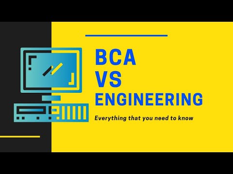 BCA VS Engineering