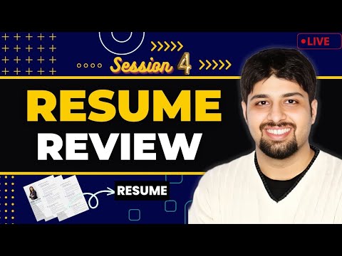 🚀 Elevate Your Career: Live Resume Review Session on 27 Aug at 1 PM! 📝✨