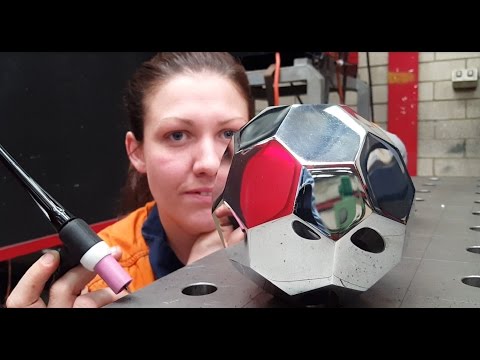 Tig Welded Soccer Ball by Alana