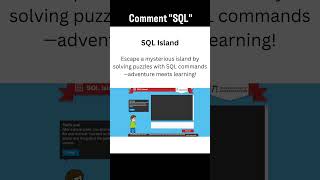 10 Fun Websites to Learn SQL by Playing Games | Master SQL the Easy Way  #dataanalyst #youtubeshorts