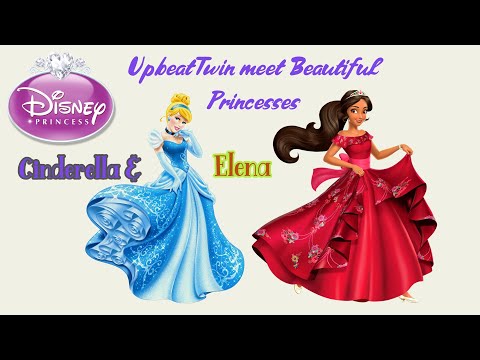 Cuties meet and greet Walt Disney World's Princess Cinderella and Princess Elena