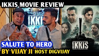 Ikkis Movie Review | By Vijay Ji | Host Digvijay | Dharmendra | Agastya Nanda | Simar Bhatia