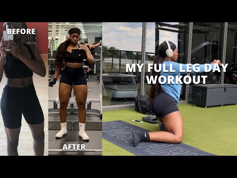 HOW I BUILT STRONG & DEFINED LEGS: LOWERBODY/LEG WORKOUT