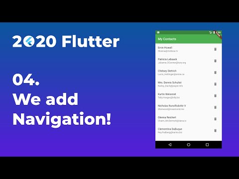 2020 Flutter - 04. Navigation!