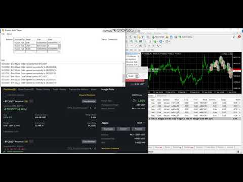 Test EA for MT4Binance - Fututer Trading & Spot Trading