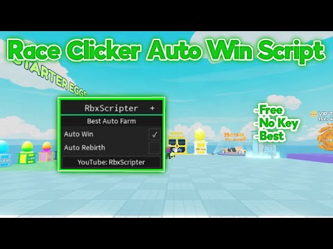 🔥BEST RACE CLICKER SCRIPT | Inf Wins & Auto Rebirth🔥