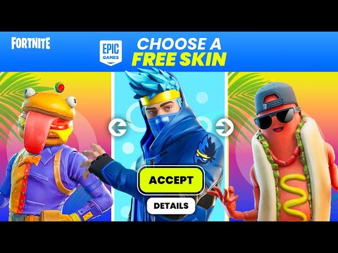 fortnite choose a free skin
